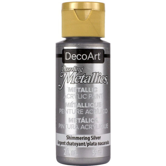 Americana Acrylic  Dazzling Metallics Shimmering Silver - 60ml
