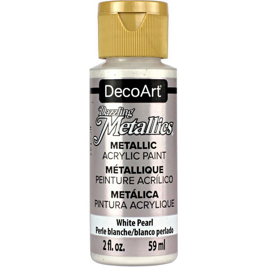 Americana Acrylic  Dazzling Metallics White Pearl - 60ml