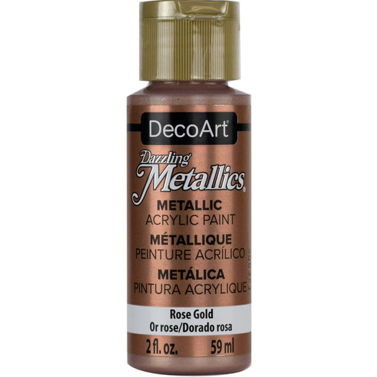 Acrylique americana métallique  or rose - 60ml