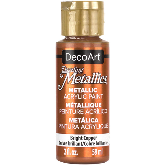 Acrylique americana métallique  cuivre brillant - 60ml