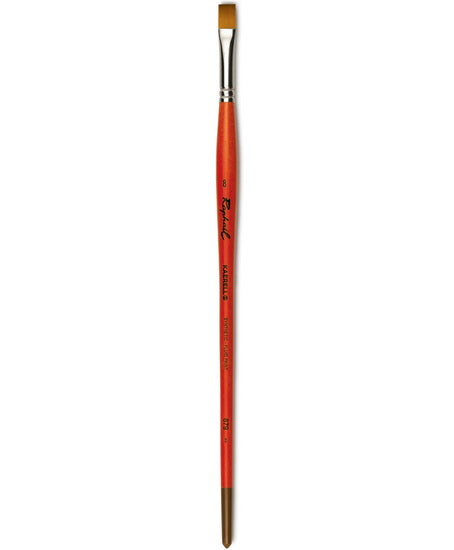 Acrylic paintbrush - synthetic - kaërell - flat brush #8
