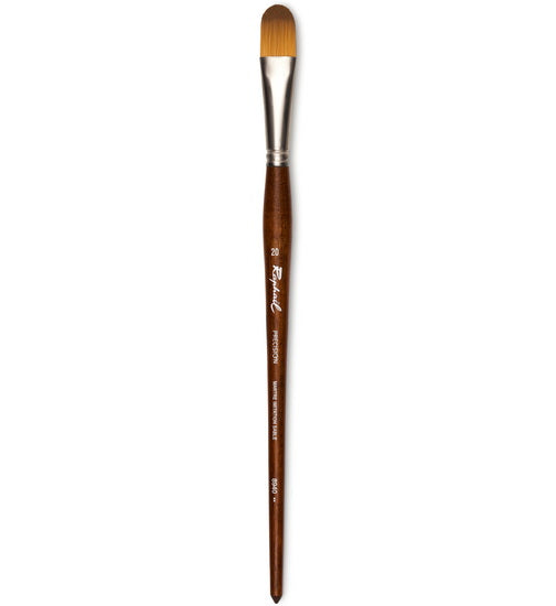 Acrylic paintbrush - synthetic - precision - filbert #20