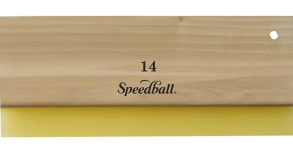 Urethane squeegee - screen printing - 14in