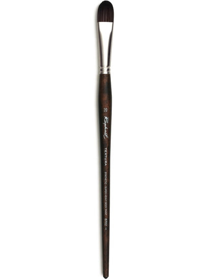 Acrylic paintbrush - synthetic - textura - worn round #20