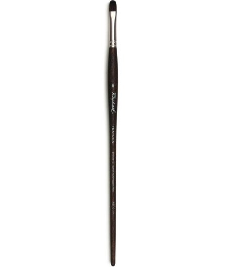 Acrylic paintbrush - synthetic - textura - worn round #6