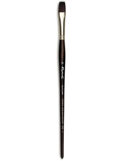 Acrylic paintbrush - synthetic - textura - short flat #16