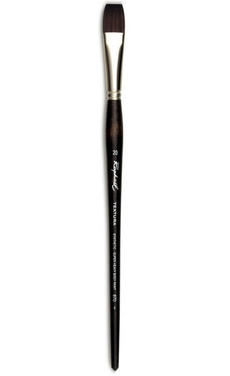 Acrylic paintbrush - synthetic - textura - short flat #20
