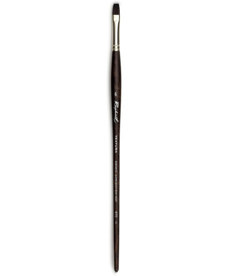 Acrylic paintbrush - synthetic - textura - short flat #6