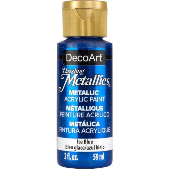 Acrylique americana métallique  bleu glace - 60ml
