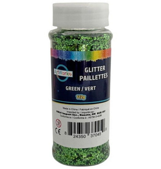 Glitter Tub &mdash 112 g - GREEN