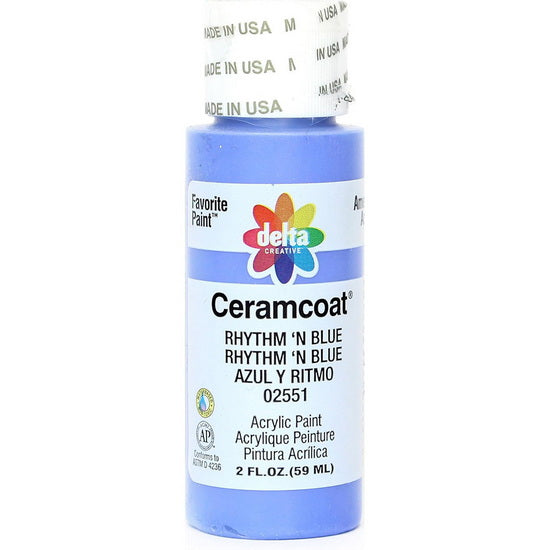Ceramcoat Acrylic Rhythm Blue- 60ml