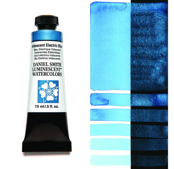 Watercolor Tube Iridescent Electric Blue  S1 - 15ml