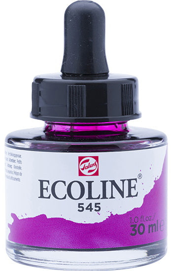 Ecoline Watersoluble Ink  Red Violet-30ML
