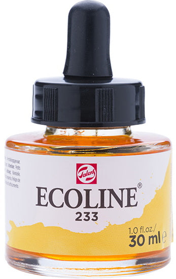 Ecoline Watersoluble Ink  Chartreuse-30ML