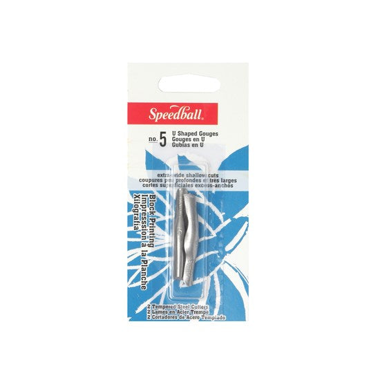 Linocut knives set - #5 - u shape (2)