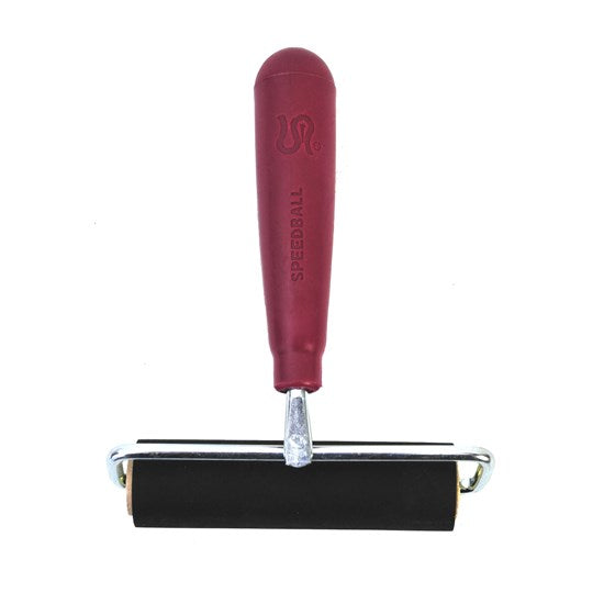 Rubber linocut roller - hard - 4in