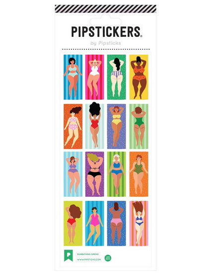 Autocollants Femmes au soleil