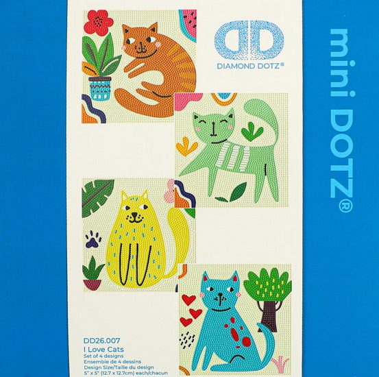 Mini dotz : j'adore les chats