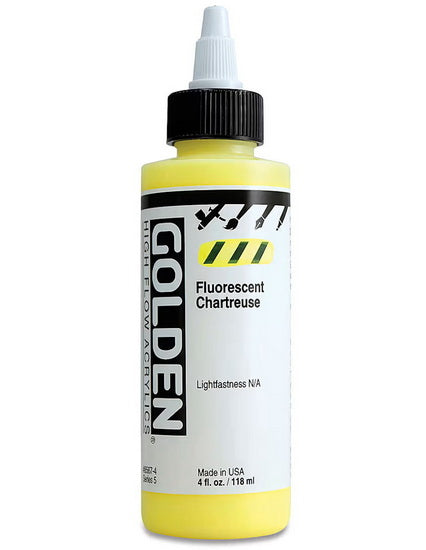 Acrylique high flow - 4 oz  vert chartreuse fluorescent  s5