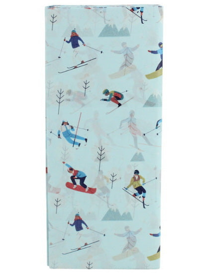 Papier de soie skieurs
