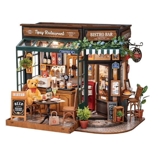 Mini maison à bricoler tipsy restaurant
