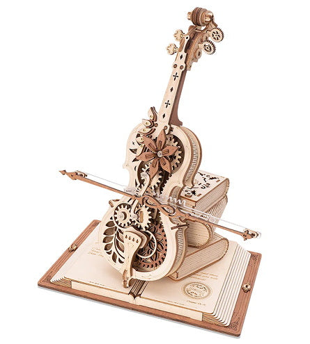 Magic cello music box