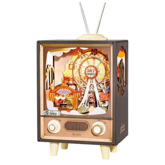 DIY Wooden Music Box - Sunset Carnival