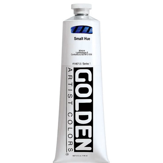 Acrylic heavy body - 5 oz  smalt hue  s1