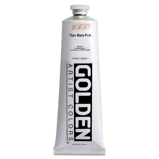 Acrylique haute viscosité - 5 oz  mars de titane clair  s1