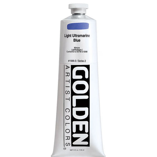 Acrylic heavy body - 5 oz  ultramarine blue light  s2