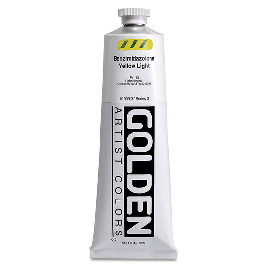 Acrylic heavy body - 5 oz  benzimidazolone yellow light  s3