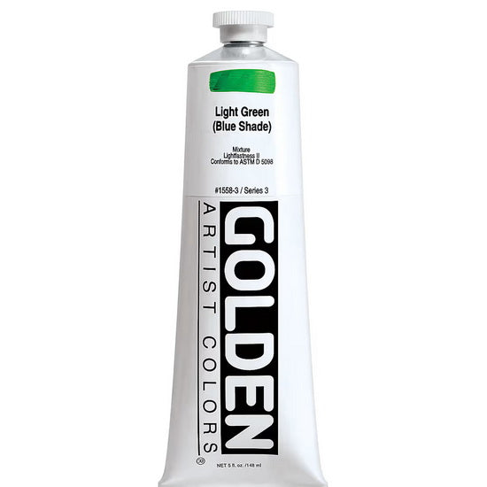 Acrylic heavy body - 5 oz  light green blue shade  s3