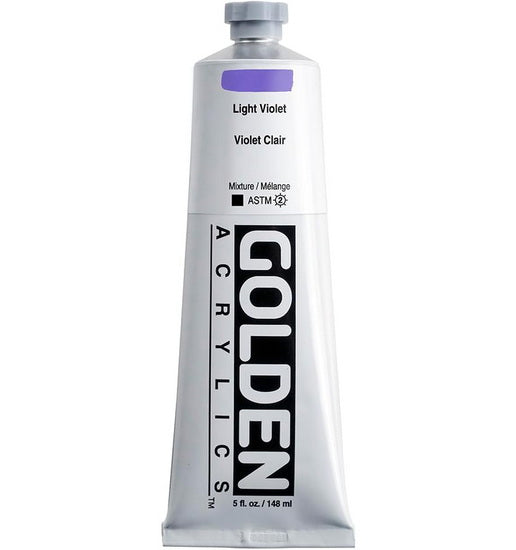 Acrylic heavy body - 5 oz  light violet  s3