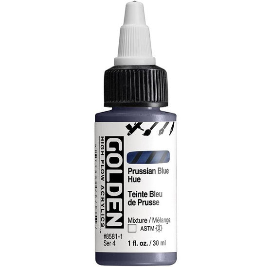 Acrylic high flow - 1 oz  prussian blue hue  s4