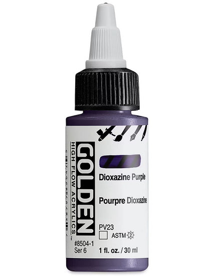 Acrylic high flow - 1 oz  dioxazine purple  s6