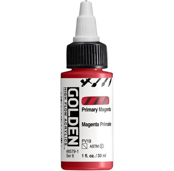Acrylic high flow - 1 oz  primary magenta  s6