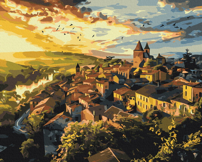 Paint by Number Village
