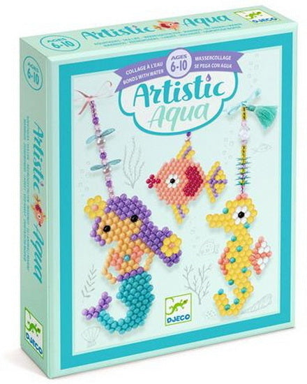 Artistic aqua/sea charm
