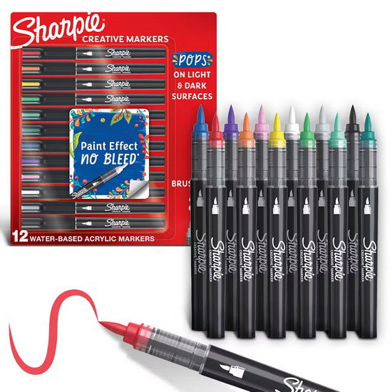 Ens. 12 marqueurs créatifs Sharpie