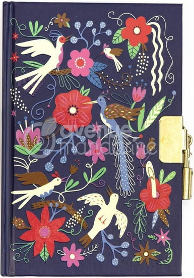 Mandarine secret diary birds flowers