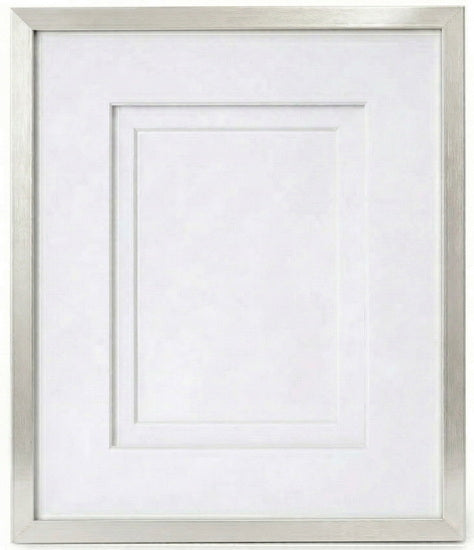 Cadre aluminium argent - 20x30po pp 12x18/11x14po