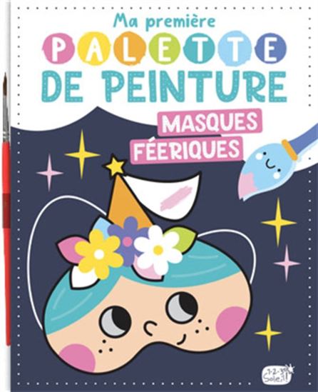 Ma premiere palette peint.masques fee.
