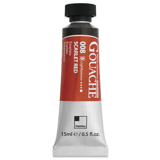 Gouache designers 15ml rouge écarlate série b
