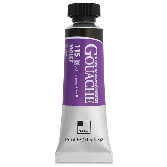Gouache designers 15ml violet série b