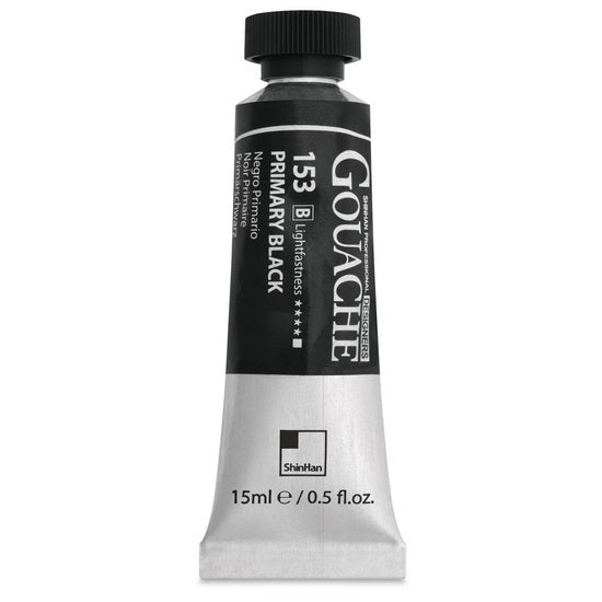 Designers Gouache Primary Black Series B - 15ml