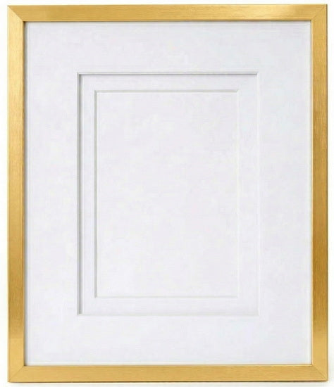 Cadre aluminium laiton - 20x30po pp 12x18/11x14po