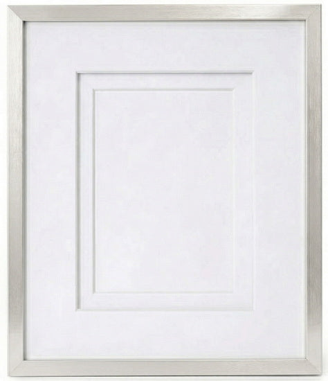 Aluminum Photo Frame Silver - 16x20" Mat 11x14/8x10"