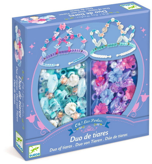 Duo de tiares bleues