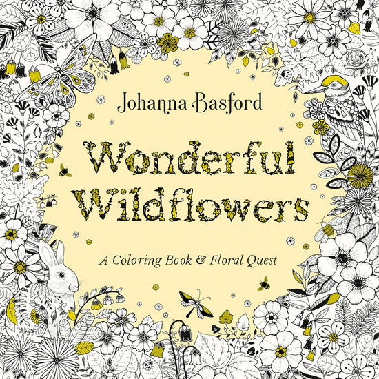 Wonderful Wildflowers: A Coloring Book and Floral Quest