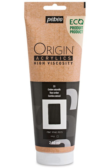 Hv acrylic - origin - 240ml - raw umber